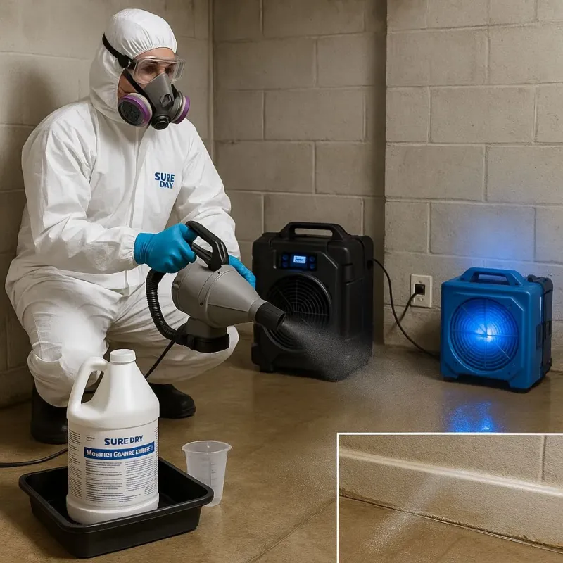 Sanitization and Odor Removal process in Burlington, NC